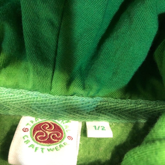 Sweatshirt-Ireland sheep green boy girl - Picture 3 of 3